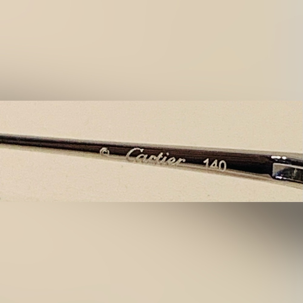 New Authentic Women’s Cartier Eyeglasses - Picture 7 of 11